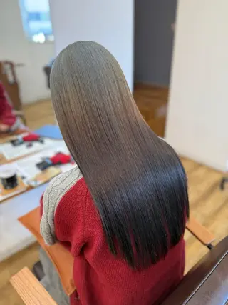 ロング 髪質改善・縮毛矯正 💎ASUKAのヘアスタイル