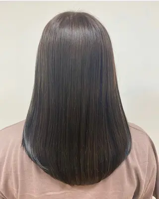 セミロング 🤍ななこ🤍 カラーモデル募集✌️のヘアスタイル
