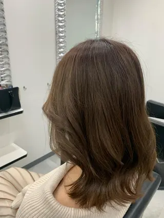 ミディアム ルービック難波／韓国 /艶カラー/KAZUのヘアスタイル