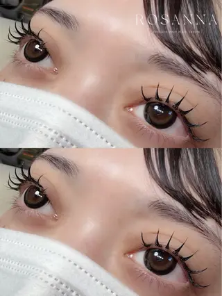 マツエク・マツパ ROSANNA川越 イサカのマツエク・マツパデザイン