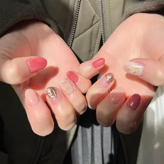 ショート ネイル マツエク・マツパ apopis＊ close23:00のネイルデザイン