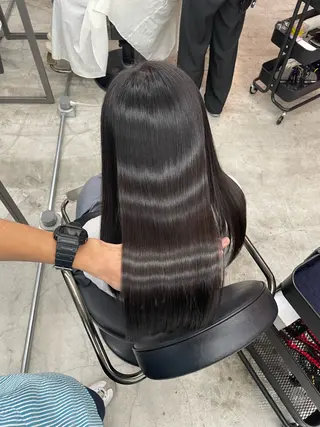 ロング カラー An 矯正モデル募集✨のヘアスタイル