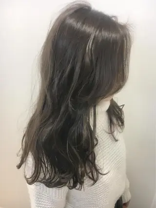 ロング カラー 永井 大希のヘアスタイル