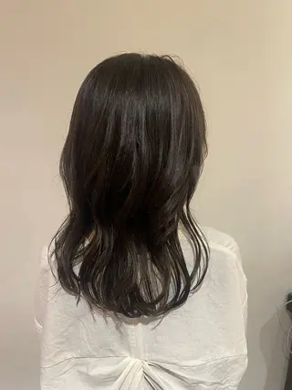 カラー 🖤海外風デザイン カラー🖤/りんのヘアスタイル