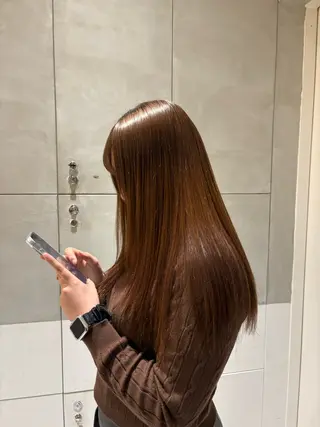 ロング Rino🎀/盛れる 顔周りカット🪽✩のヘアスタイル