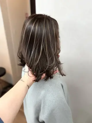 ミディアム カラー 🗻飯田誠也🗻 カットカラー得意のヘアスタイル