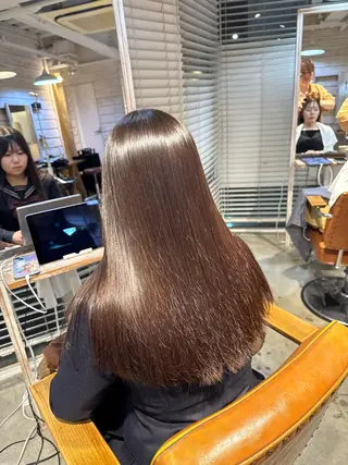 ロング 🪞表参道パーマ Nikachi🪞のヘアスタイル