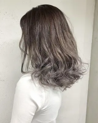 セミロング カラー ヘアアレンジ 【池袋/スパイキー ショート】ⓝⓘⓜⓤのヘアスタイル