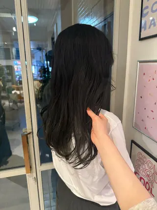 ロング カラー yuzu / bob shortのヘアスタイル