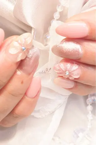 ネイル オーダーネイルチップ サロンcelebiのネイルデザイン