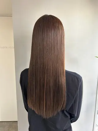 ロング カラー 心斎橋韓国ボブ 好原良真のヘアスタイル