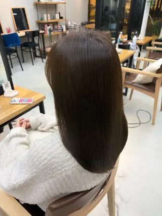 セミロング カラー カットモデル募集中 🤍harunaのヘアスタイル