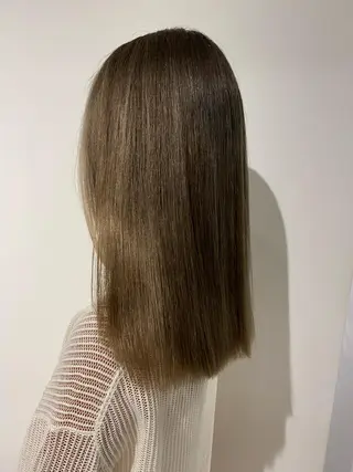 ロング カラー kuwabara yuunaのヘアスタイル