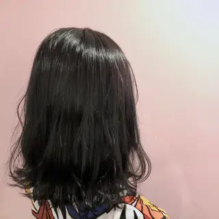 ミディアム カラー ✨髪質改善縮毛矯正✨ 宇田川修平のヘアスタイル