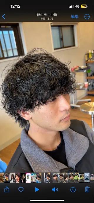 ショート 小貫 航平のヘアスタイル