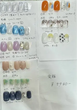 ネイル 濱田 桃葉のネイルデザイン