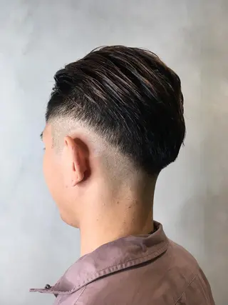 メンズ 傷んだ髪をサラサラに 曲がる縮毛矯正◎高岡のヘアスタイル