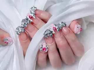ネイル M🌷nail 長さだし専門店のネイルデザイン