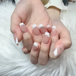 ネイル 🎀nana🫧 ワンホンネイル🎀のネイルデザイン