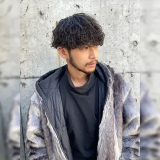 ショート パーマ メンズ お悩み解決 園田翔大のヘアスタイル