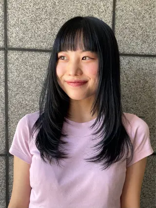 ロング 博多/艶カラー Natsuのヘアスタイル