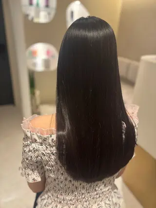 ロング カラー Bonheur銀座 michiko艶髪のヘアスタイル