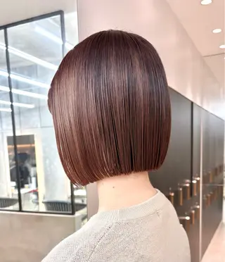 ショート 縮毛矯正/韓国ヘア /ブリーチ/ヒロのヘアスタイル