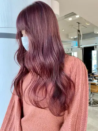 ロング カラー welring hair salonのヘアスタイル