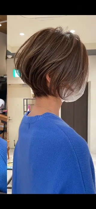 ショート 大人ショート特化/ カットモデル/表参道のヘアスタイル