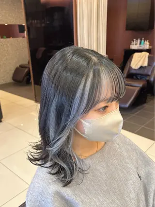 ミディアム トップスタイリスト 林すずかのヘアスタイル