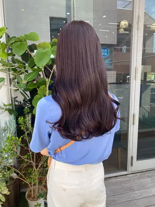 ロング カラー ヒラノホナミ 🫧髪質改善🫧のヘアスタイル