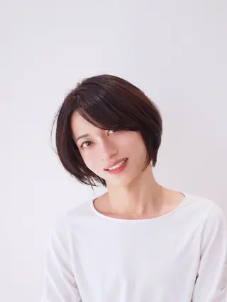 ショート カラー 滝口 瑞季のヘアスタイル