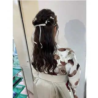 ヘアアレンジ 🦋エクステ/透明感 カラー🦋宮川莉央のヘアスタイル