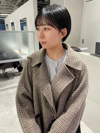 ショート 細山田 りゅうせいのヘアスタイル