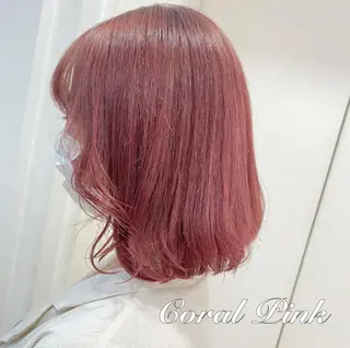 ミディアム カラー ヘアアレンジ 透明感カラー 古山 結季🌙🖤のヘアスタイル