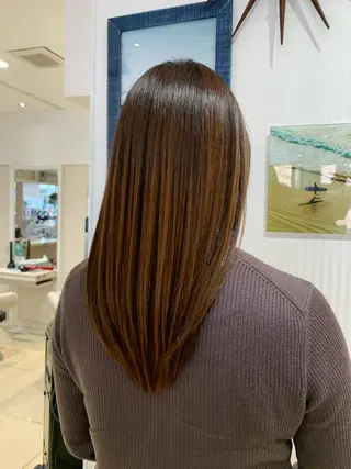 ロング 藤森 希美のヘアスタイル