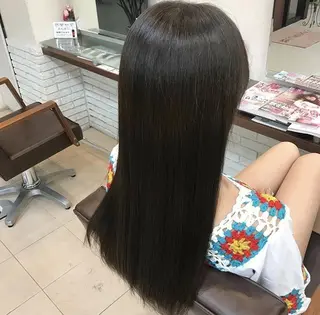 🇰🇷韓国風艶髪✨ 髪質改善 倉岡しおんのヘアスタイル