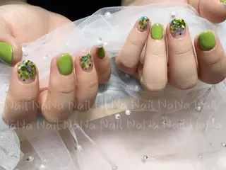 ショート カラー ネイル Nail NaNaのネイルデザイン