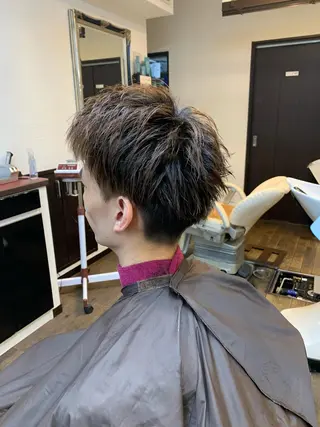 ショート メンズ 二本木 秀成のヘアスタイル