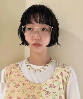 ショート 伊藤ほのか/パーマ /酸性ストレートのヘアスタイル