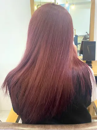 ロング akina＊ブリーチ ♡トレンドヘアのヘアスタイル