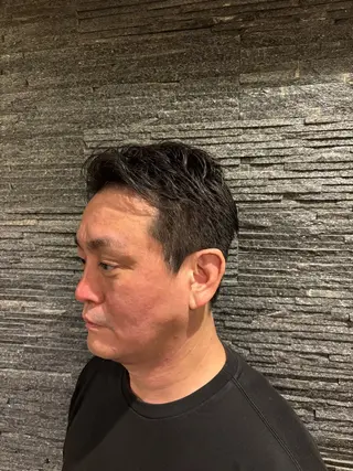 ショート メンズ ほり たつみのヘアスタイル