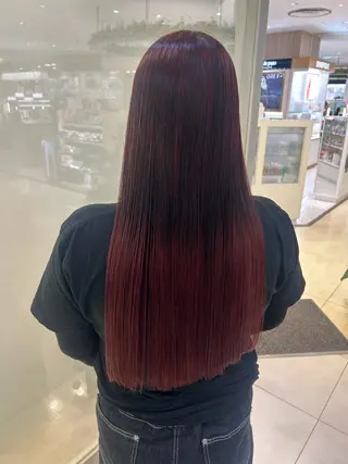 ロング 縮毛矯正/髪質改善/ 艶髪ササキナツミのヘアスタイル