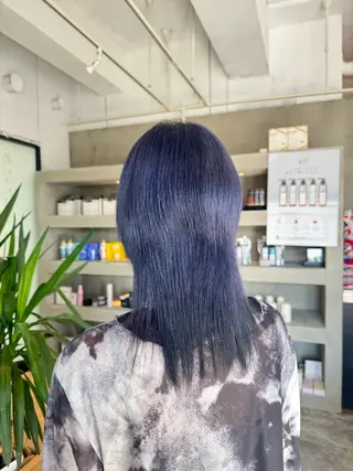 カラー 蓮田 好良のヘアスタイル