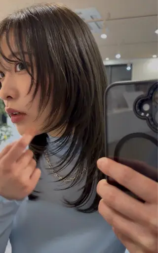 ロング amber池袋所属・美髪矯正・ブリーチ 矯正🫧秋元ゆたかのヘアスタイル