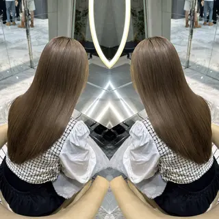 ロング カラー 透明感✖️暖色 shuheiのヘアスタイル