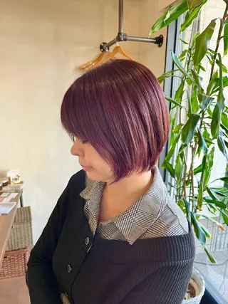ショート カラー AKALA HAIR 西宮店　Juriのヘアスタイル