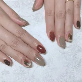 ネイル カルフール リル MOEのネイルデザイン