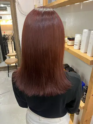 ミディアム カラー 🎀Yamasaki Yui🎀のヘアスタイル