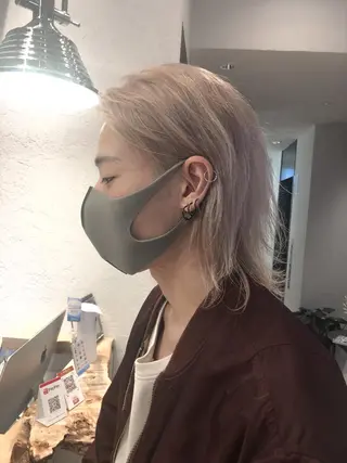 ショート カラー 韓国ヘア 店長NEGIのヘアスタイル